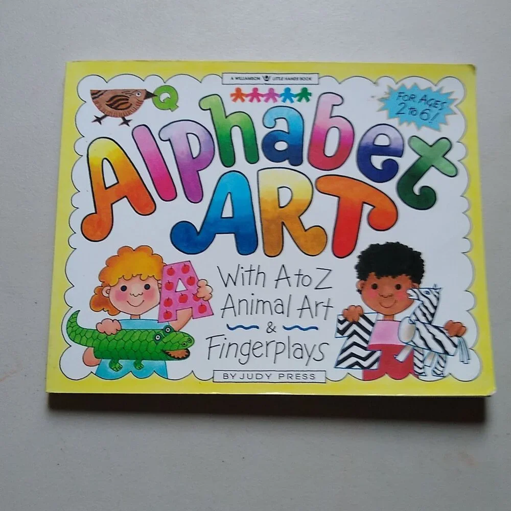 Little Hands: Alphabet Art with A to Z Animal Art + Big Fun Craft Book x 2